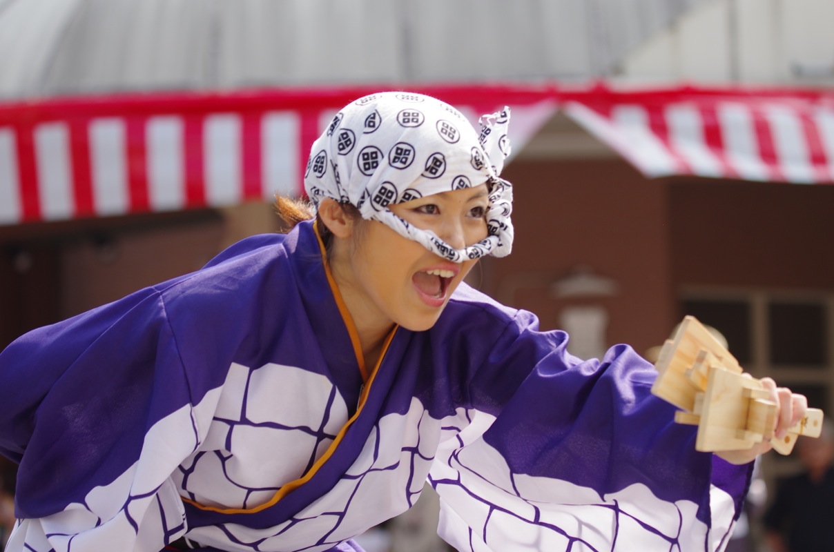 高知よさこい２０１２本祭一日目枡形競演場その１９（國士舞双）_a0009554_0264932.jpg