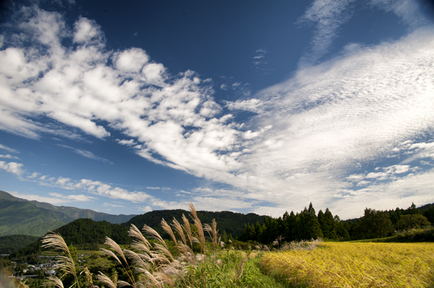 棚田と秋空の風景です_f0231460_18373951.jpg