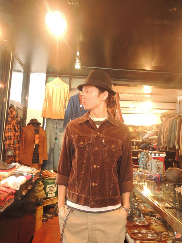 70\'s LEVI\'S BIG E CORDUROY JACKET--RECOMMEND--_c0176867_19571711.jpg