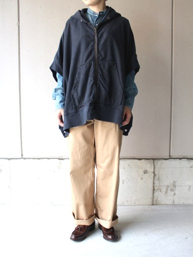 激安価格の South2 West8 putting 『Bumpkins : スウェットのフードポンチョ ジャケット・アウター