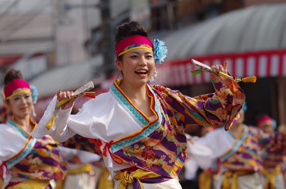 高知よさこい２０１２本祭一日目枡形競演場その２４（浜っ子☆弾☆DAN）_a0009554_22595367.jpg