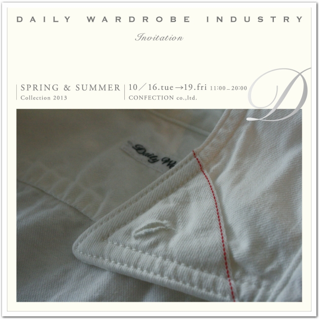 DAILY WARDROBE INDUSTRY S /S COLLECTION 2013_b0075366_13375999.jpg