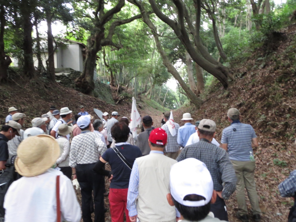 歴史(川崎学) 戦国時代の城郭跡(河村城、山中城、小田原城の見学)_e0211937_10122611.jpg