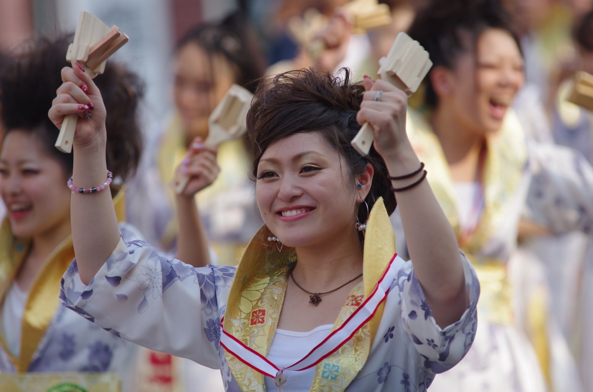 高知よさこい２０１２本祭一日目枡形競演場その２６（一や GROUP）_a0009554_22151878.jpg