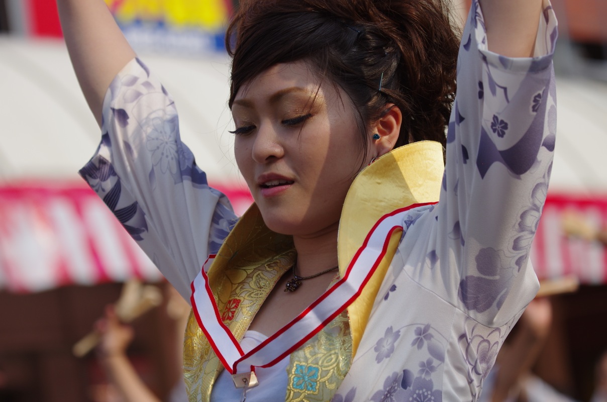 高知よさこい２０１２本祭一日目枡形競演場その２６（一や GROUP）_a0009554_2225198.jpg