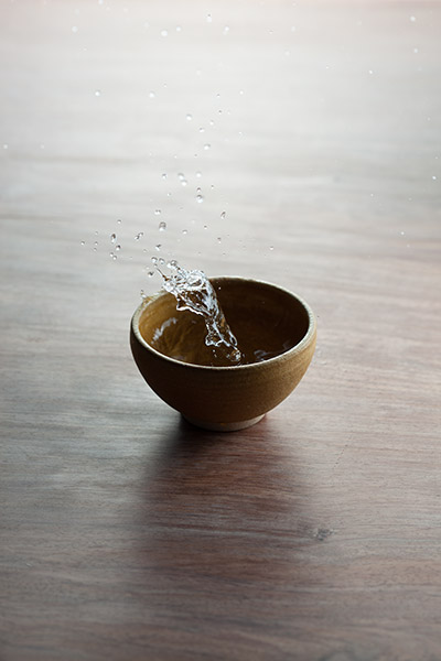2012/10/04 黄瀬戸の茶碗を頂いたので_b0171364_9563448.jpg