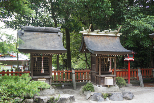 鷺森神社　　　＜熟年の会in京都>_e0040345_15352686.jpg