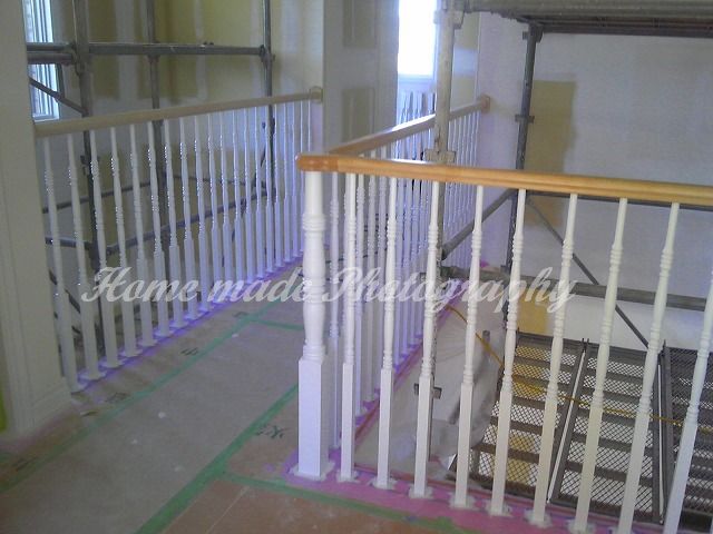 階段廻り塗装_c0108065_9145058.jpg
