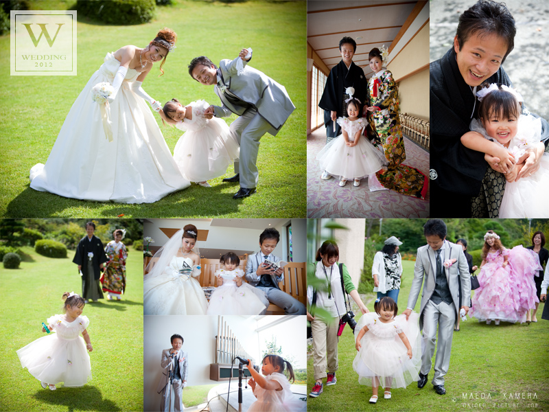 結婚式の前撮り お子様とともに Daioku Picture Words 結婚式の前撮り お子様とともに Daioku Picture Words