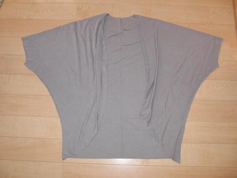 ドルマンスリーブカーディガン完成 できるだけhandmade