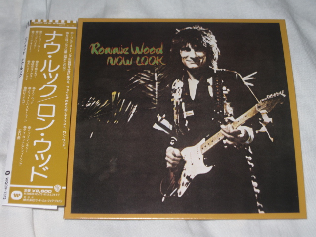 RONNIE WOOD / NOW LOOK (紙ジャケ)_b0042308_0574831.jpg