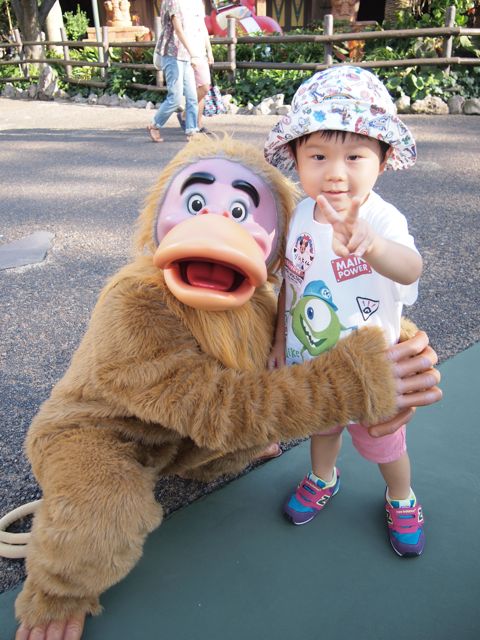 祝3歳ディズニーの旅 1日目_a0151615_1584182.jpg