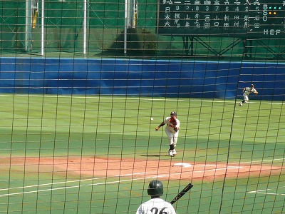 日本大対東農大 9月24日 東都大学野球2部_b0166128_1225573.jpg