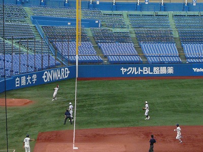 東洋大対中央大 9月27日 東都大学野球1部_b0166128_16221139.jpg
