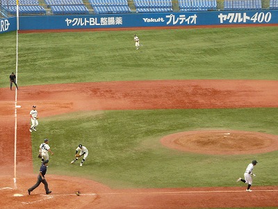 國學院大対亜細亜大 9月27日 東都大学野球1部_b0166128_20172582.jpg