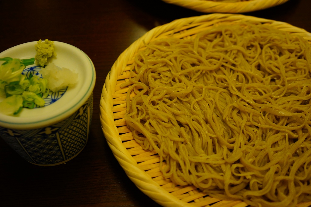 evening meal(長野県北安曇郡「安曇野そば処　青崎山荘」）_e0223456_1013114.jpg