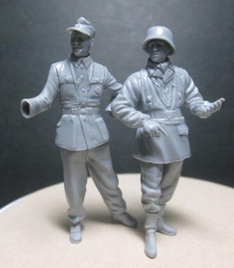Dragon 6648 [1944年アルンヘム、負傷したSS戦車兵と装甲擲弾兵
