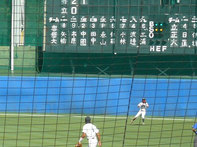 専修大対立正大 9月24日 東都大学野球2部_b0166128_10363956.jpg