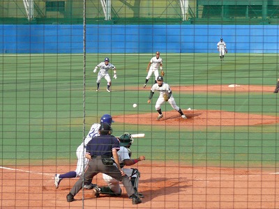 専修大対立正大 9月24日 東都大学野球2部_b0166128_1194932.jpg