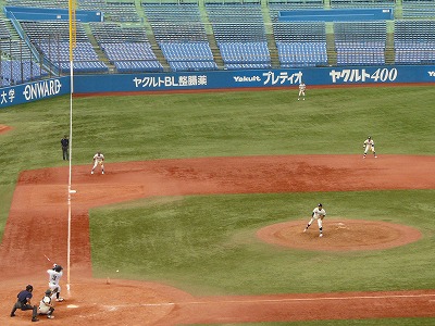 國學院大対亜細亜大 9月27日 東都大学野球1部_b0166128_8233230.jpg