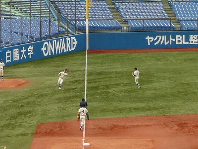 國學院大対亜細亜大 9月27日 東都大学野球1部_b0166128_836411.jpg