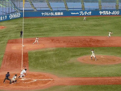 國學院大対亜細亜大 9月27日 東都大学野球1部_b0166128_8401268.jpg