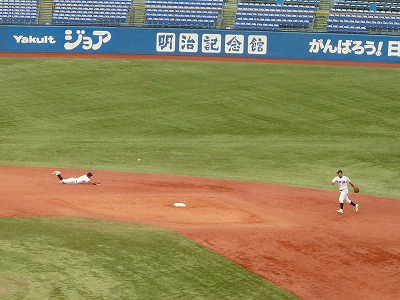 國學院大対亜細亜大 9月27日 東都大学野球1部_b0166128_8471460.jpg