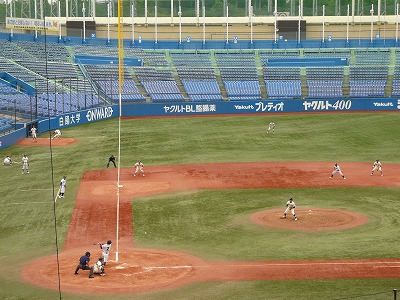 國學院大対亜細亜大 9月27日 東都大学野球1部_b0166128_9145216.jpg