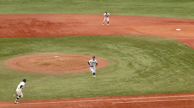 國學院大対亜細亜大 9月27日 東都大学野球1部_b0166128_9481682.jpg