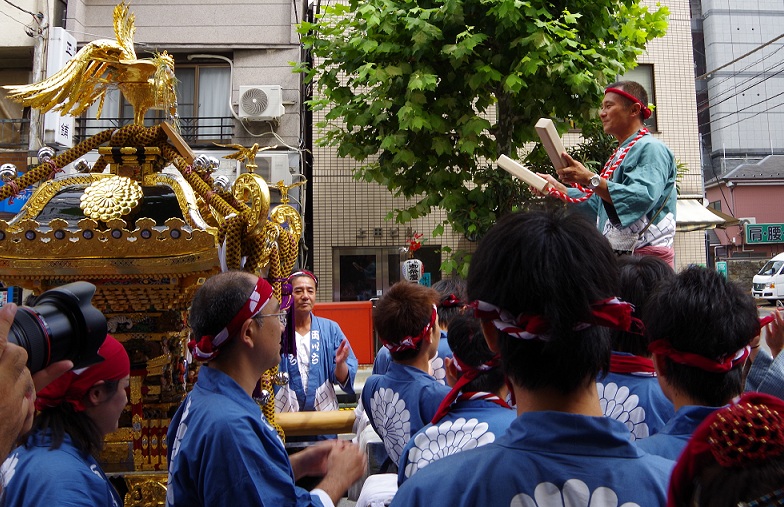 牛嶋神社大祭 ~両国一丁目町内・国技館巡行編~_c0223001_16324876.jpg