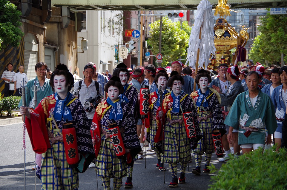 牛嶋神社大祭 ~両国一丁目町内・国技館巡行編~_c0223001_16474477.jpg
