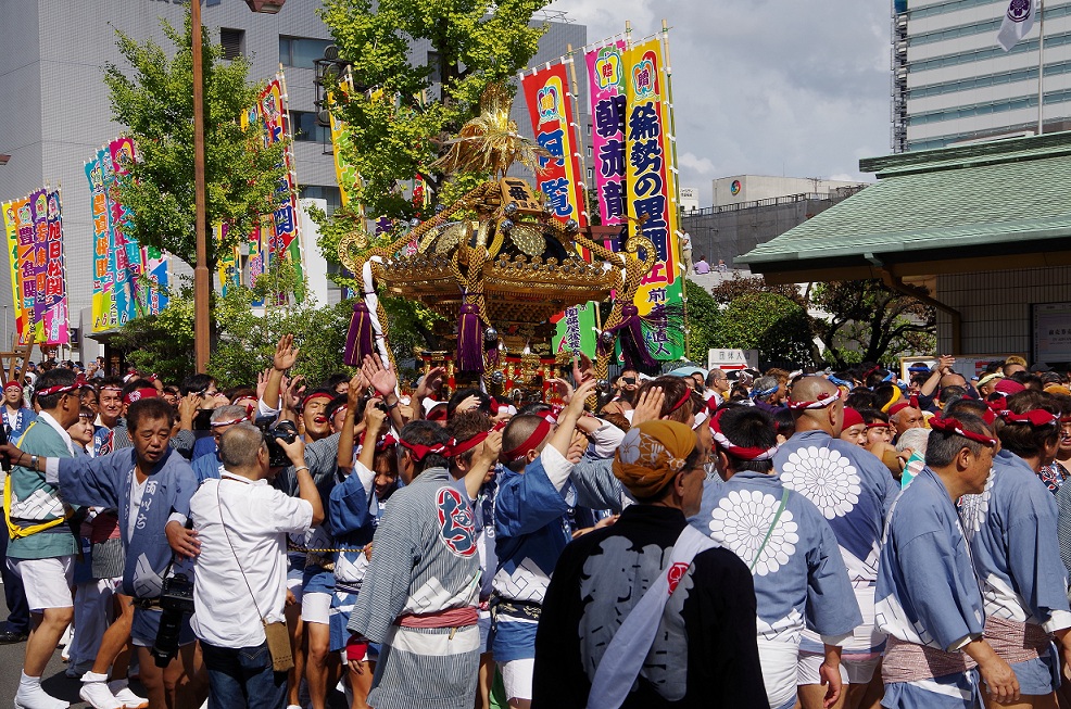 牛嶋神社大祭 ~両国一丁目町内・国技館巡行編~_c0223001_16503957.jpg
