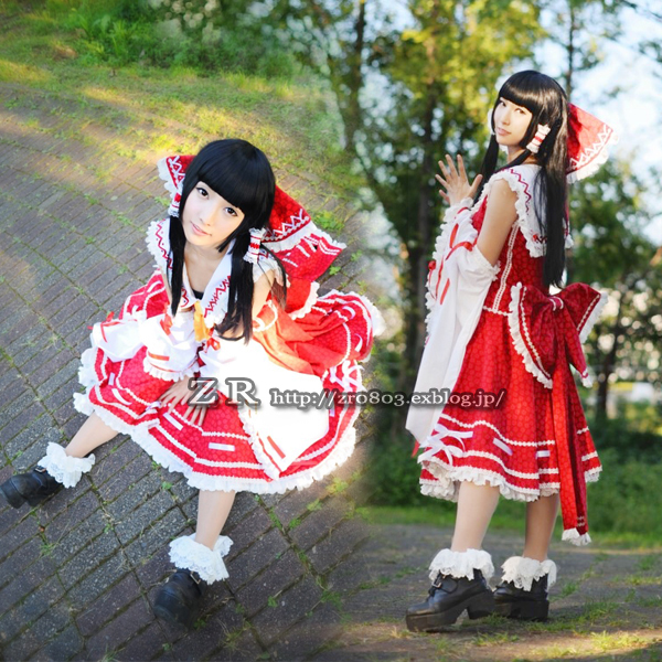 Zr 東方project 博麗 霊夢 コスプレ衣装 Rv 衣装製作