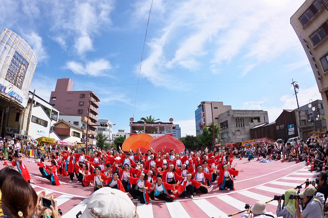 岐阜聖徳学園大学 柳＠第15回安濃津よさこい（その2）_c0187584_22435546.jpg