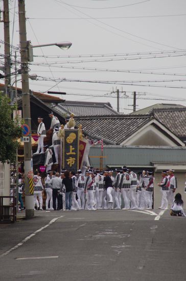 2012年泉大津濱八町だんじり祭り　試験曳き　_e0077517_20585248.jpg