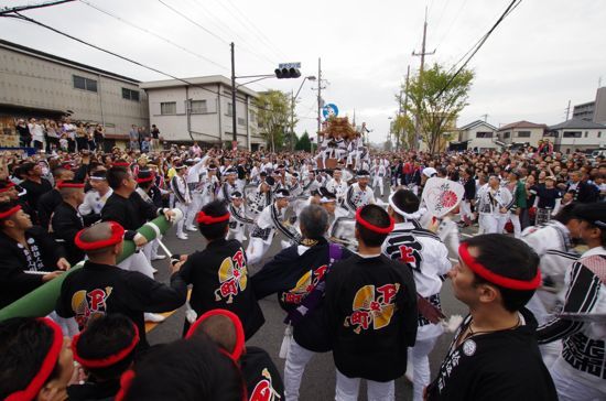 2012年泉大津濱八町だんじり祭り　試験曳き　_e0077517_21523749.jpg