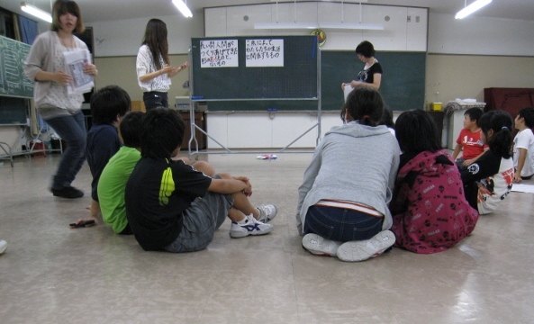 青少年研修センターにおける「ふれあい合宿」にて、2つのワークショップを行いました。_c0167632_16162199.jpg