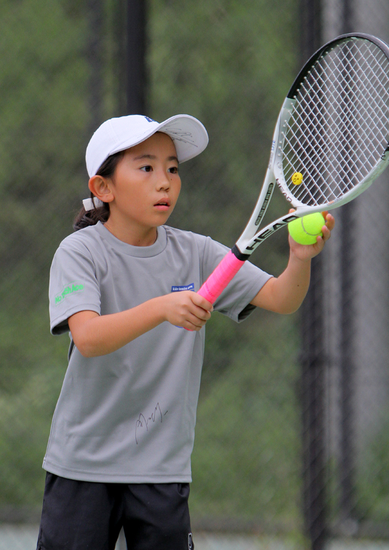 10歳以下女子紹介 (Kids-Tennis Cup 19) : バンダナ君のBLOG