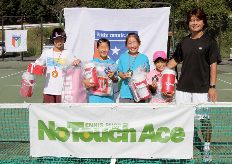 10歳以下女子紹介 (Kids-Tennis Cup 19) : バンダナ君のBLOG