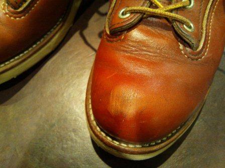 REDWING LINEMAN×SHOE CARE_e0197577_12422521.jpg