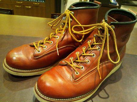 Redwing Lineman Shoe Care シューケアマイスター靴磨き工房 銀座三越店