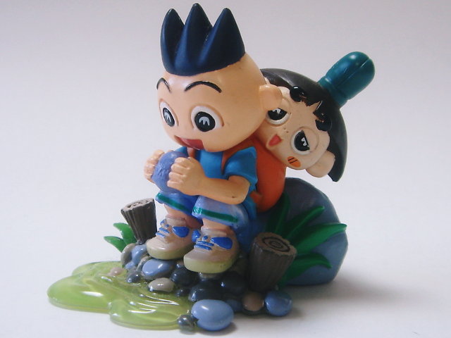 K&M 海洋堂「おじゃる丸」カプセルフィギュア・ヴィネット : 遊慈の