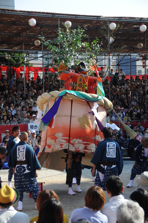 獅子踊り　（玉園町）　１０・７_a0043276_6335771.jpg