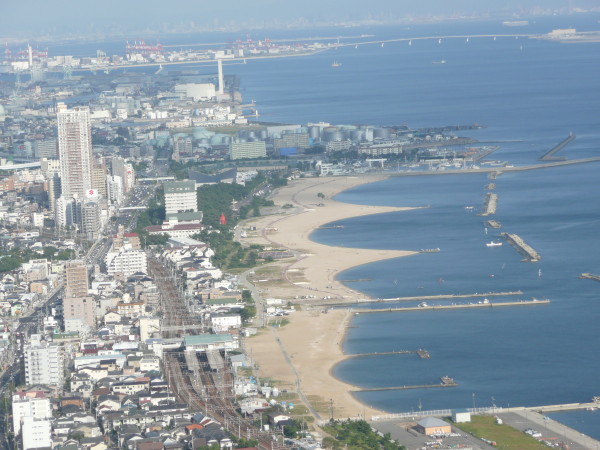 須磨浦山上遊園から観た赤灯台 on 2012-10-7_b0118987_1813372.jpg