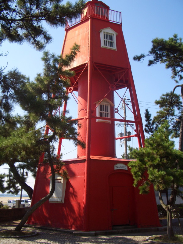 須磨浦山上遊園から観た赤灯台　on　2012-10-7_b0118987_18155834.jpg