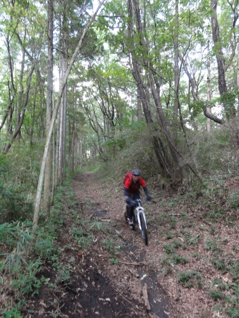 三者三様のスタイルで赤城山MTB_f0128018_165435.jpg