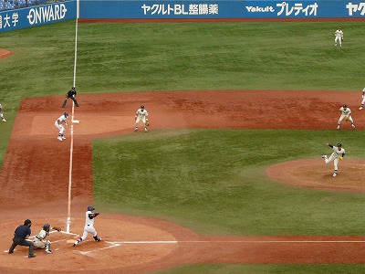駒澤大対東洋大 10月2日 東都大学野球1部_b0166128_8543786.jpg