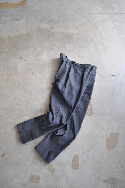 STYLE CRAFT WARDROBE　PANTS#3 CHACOAL GRAY_d0120442_1263987.jpg