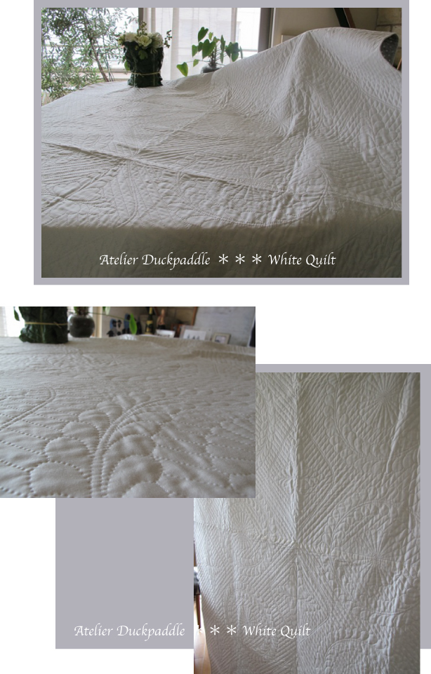 White Quilt＊完成しました_d0195871_1234329.jpg