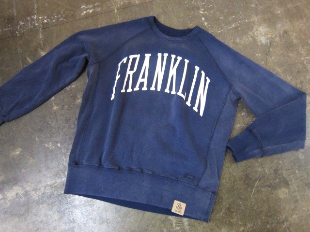FRANKLIN ･･･ Vintage WASH PRINT CRUE SWEAT etc..._d0152280_5575485.jpg